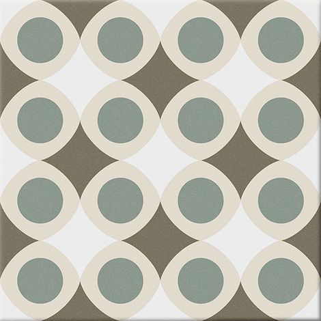 Carrelage sol effet carreaux de ciment Classico pop warm 20x20 cm - Réflex boutique