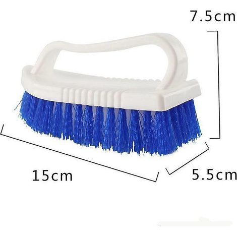 1 Brosse De Nettoyage Dure, Brosse Rcurer Robuste, Brosse Rcurer Manuelle Manche Solide Pour Sols, Tapis, Carrelages, Salles De Bains, Toilette (1/4)
