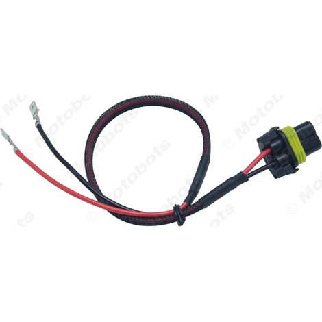 Phares automobiles HID LED xénon 9005 9006, ballast, cordon d'alimentation, adaptateur, douille de lampe, faisceau de câblage, connecteur femelle (1/4)