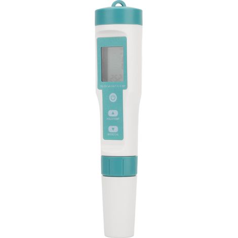 Tragbares Wasserqualitätsmessgerät für Aquakultur (pH-Wert, TDS-Wert, Temperatur, elektrische Leitfähigkeit, Salzgehalt, spezifisches Gewicht, Redoxpotenzial) (1/5)
