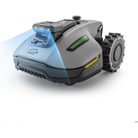 MAMMOTION YUKA Mini 2 800 Mähroboter ohne Begrenzungskabe, bis 800m², Triple-Kamera-KI-Vision Rasenmähroboter, DropMow, Auto-Kartierung, 4G-Modul