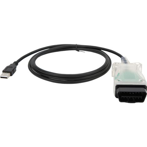Câble diagnostic OBD2 USB ABS pour Ford, interface de connexion avec CD, accessoire auto remplacement, compatible voiture, outil de scan électronique (1/5)