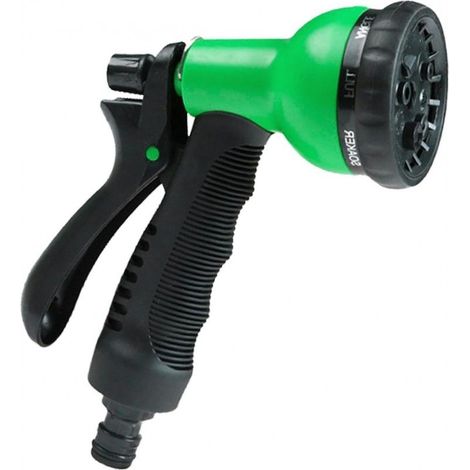 Pistolet d'irrigation multifonction 8 réglables, pistolet à eau de jardin, 8 Modes de pulvérisation réglables, pistolet à tuyau (1/5)