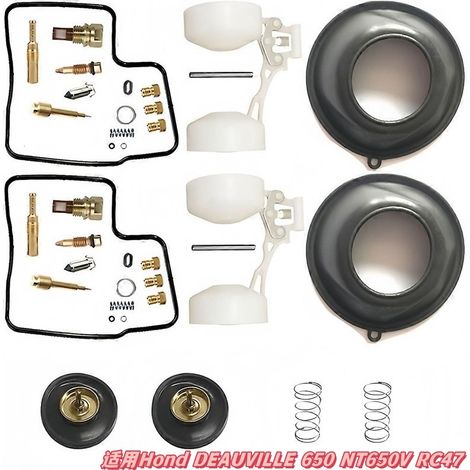 Repair kit for the carburetor of the Hond DEAUVILLE 650 NT650V RC47 motorcycle