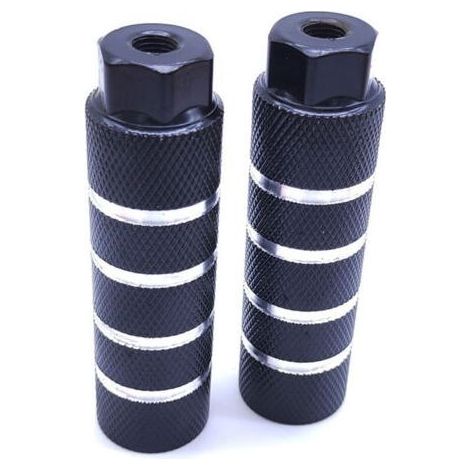 Lntyq 2Pcs Bike Pegs,BMX Pegs,Repose-Pieds de Vélo Antidérapantes en Alliage d'aluminium,Pegs Cyclisme,Piquets de Vélo pour Cascades à Vélo (1/5)