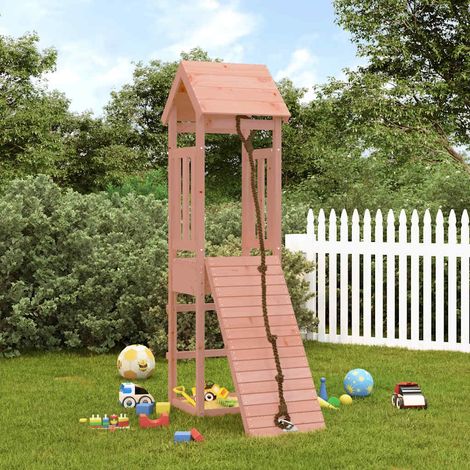 Teenpull – Spielturm mit Kletterwand Massivholz Douglasie (1/5)