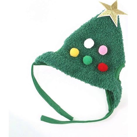 Bavoirs, mouchoirs et écharpes de Noël pour animaux de compagnie (chats, chiens et chiots) avec bonnet assorti, accessoires de fête pour animaux de compagnie.