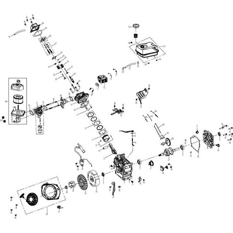 DUCAR 70mm Durchmesser Quadratsegment-Set 038081