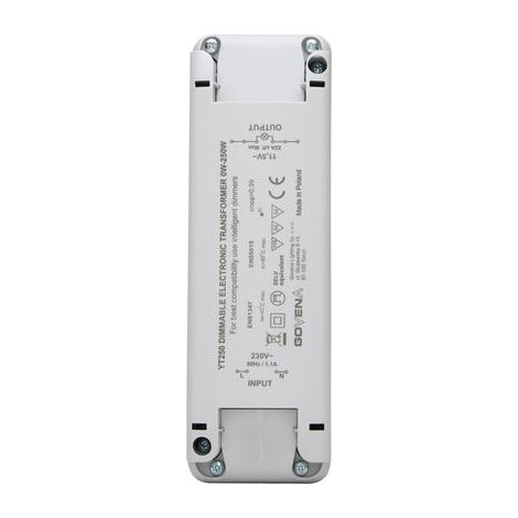 Kopp transfo 230V/11,5W, 0-250W gradable 2 entrées / 3 sorties (1/2)