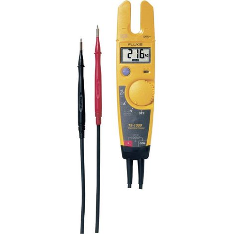 Fluke T5-1000 Tester di tensione a due poli CAT III 1000 V LCD, Acustico (1/5)