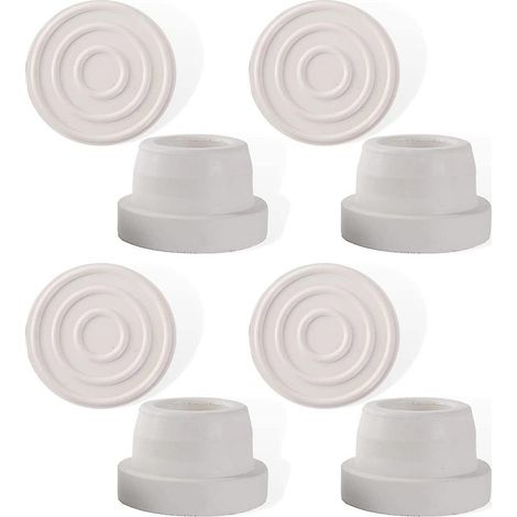 Lot de 4 butoirs en caoutchouc pour échelle de piscine, adaptés aux tubes de 4,8 cm de diamètre intérieur, bouchons pour échelle de piscine creusée, accessoires de protection pour revêtement de piscin (1/5)