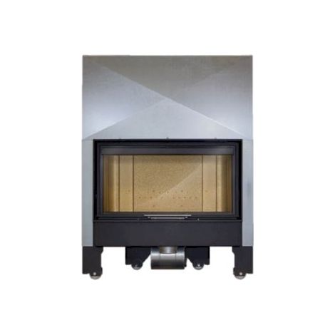 BRICOSOL MONOBLOQUE DE LEÑA LACUNZA MODELO ITACA 100 ECO VERMICULITA (CON TURBINA ) (1/5)