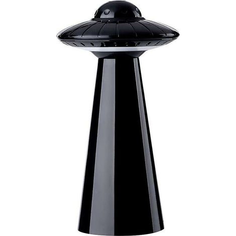 UFO LED Night Light for Kids, Flicker-Free USB Rechargeable Bedside Lamps with 3 Lighting Modes for Birthdays and Halloween