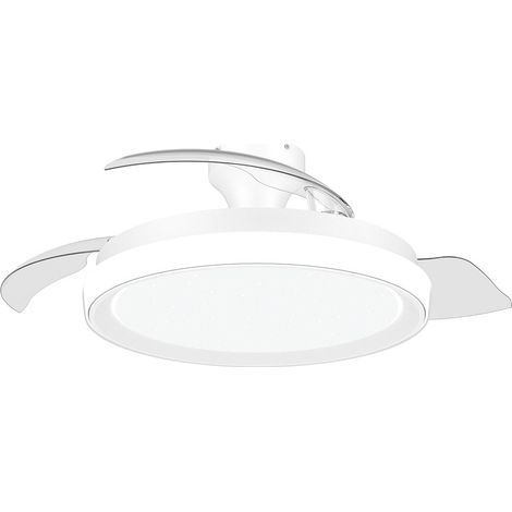Ventilateur Bliss Philips Pales Rétractables, Led 3 Cct, Moteur Dc - Philips