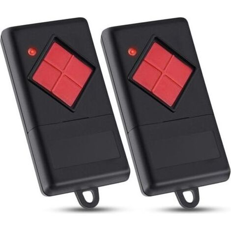Télécommandes de porte de garage Dickert MAHS40-01, MAHS40-04, AHS40-01, AHS40-02, AHS40-03, compatibles avec l'émetteur portatif Dickert 40,685 MHz, lot de 2 (1/4)