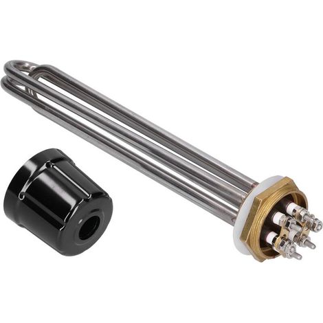 220-380V 3KW Resistance pour Chauffe Eau SUS304 Résistance Chauffante Flange Capuchon et Bague D'étanchéité (1/4)