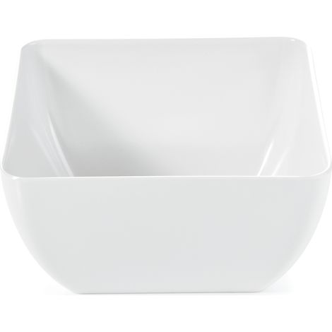 Saladier carré mélamine 5 ltr 24 x 24 cm - Was Germany