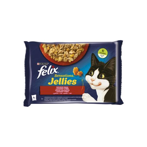 Gelées Karma Felix Sensation, saveurs champêtres, 4 x 85 g