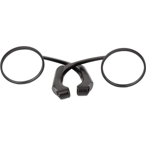 Rétroviseurs de Moto Universels Ronds – Miroirs Convexes en Verre pour Guidon 7/8", Vue Arrière Réfléchissante, Accessoire Moto Compatible avec la Plupart des Modèles (1/5)
