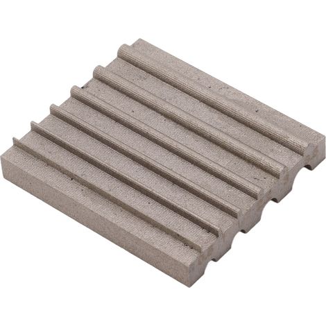 Stahlschärfer, 6 mm breit, für Lederarbeiten. Lederschärfer, grauer runder Schlitz. (1/5)