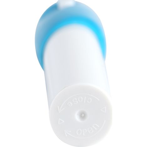 Stylo graveur électrique, stylo graveur, emballage en carton, tête unique, bleu et blanc. (1/5)