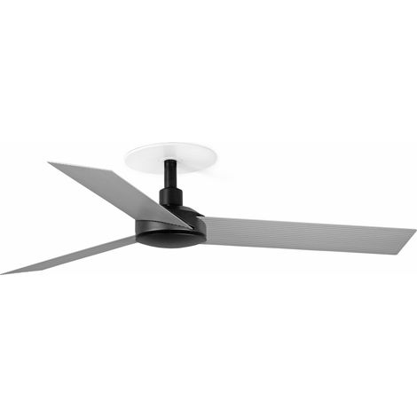 CRUISER RECESSED S Gleichstrom-Ventilator Schwarz/Aluminium