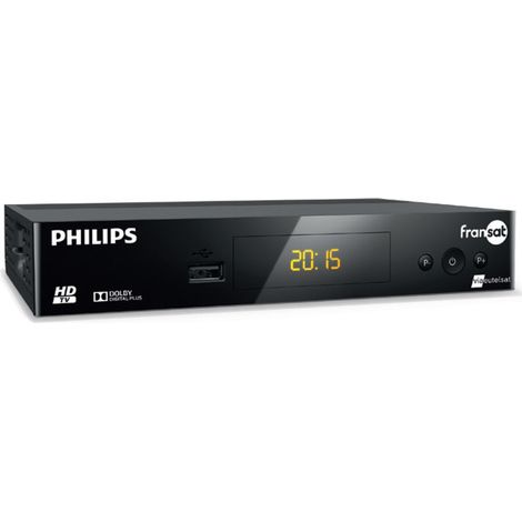 Décodeur satellite HD - PHILIPS - DSR3031F - Carte 4 ans - HDMI - MPEG4