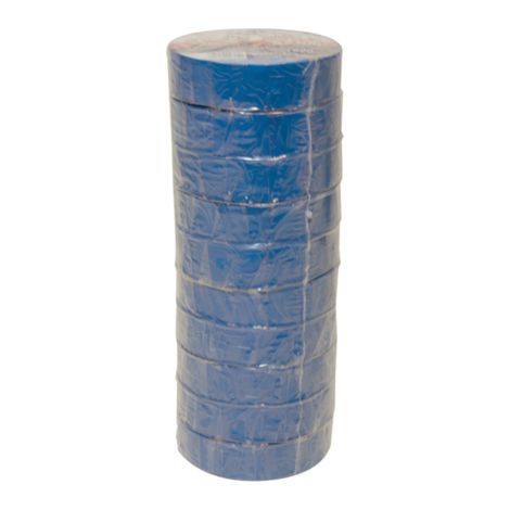 Nastro elettrico in PVC blu 19 mm x 20 m HPX - IL1920