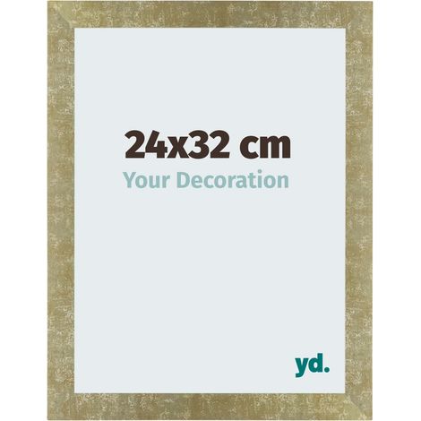 yd. - Cadre photo 24x32 - Or Antique - MDF - Mura