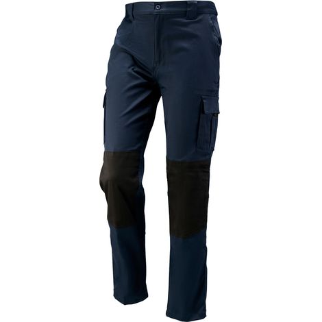 PANTALONE DA LAVORO STRETCH 'BOSTON' taglia M - colore blu - NERI