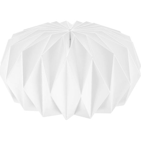 Abat-jour magnétique décoratif (1 pièce) - Accessoire de décoration pour lampe d'intérieur-42X42X17CM-White (1/3)