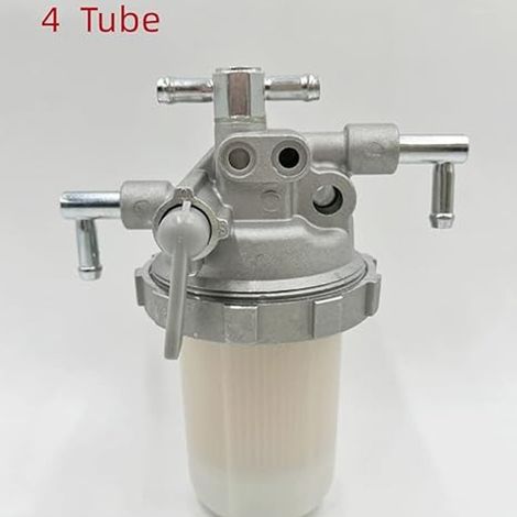 Fertre bis carburant bis quatre tuyaux 129612-55620 129100-55621, kompatibel mit Yanmar 4TNE88-RAG2 (1/4)