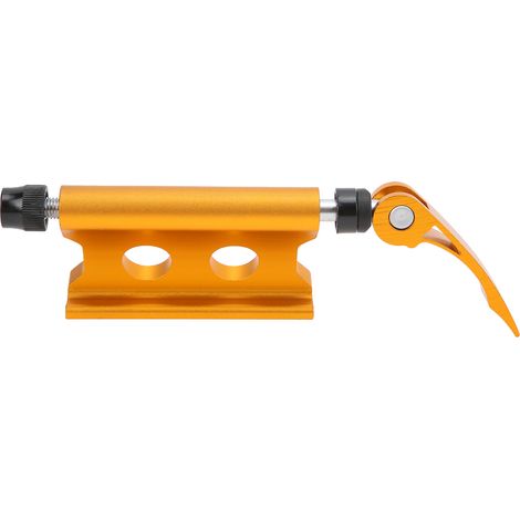 Support de fourche de vélo à dégagement rapide, bloc de fixation pour fourche avant, porte-bagages, jaune (1/5)
