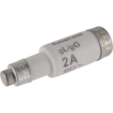 Eaton Sicherungseinsatz, Niederspannung, 2 A, AC 400 V, 50 kA, D01, gL/gG, IEC, träge, 2NZ01