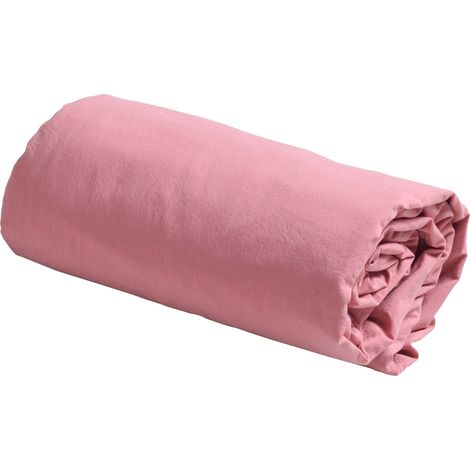 VIVARAISE - Drap housse Céleste en coton bio - 200 x 160 cm - La Cerise sur le Gâteau