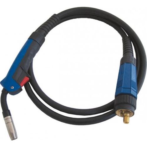 Uchwyt spawalniczy mig/mag mb-15, z przewodem 4m, wtyk euro