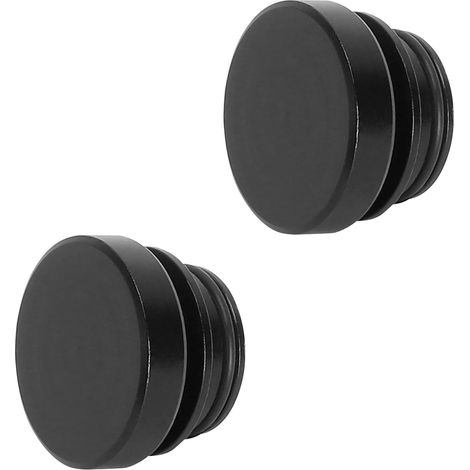 2 Cache pour Allume-Cigare, pour Voitures, Camions et Plupart des Véhicules Cache pour Allume-Cigare Universel en Aluminium, Fiche D'Allume-Cigare avec Joint en Caoutchouc, étanche et Anti-Poussière (1/5)
