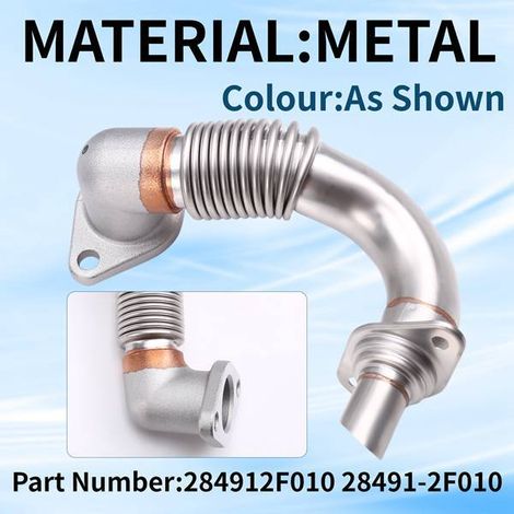 284912F010 circulation control valve tube is suitable for modern Maxcruz Grand Santana. (1/4)
