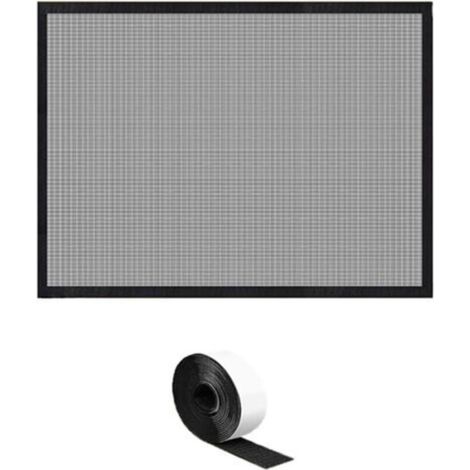 Pare-feu en maille pour cheminée,PVC noire améliore de votre espace de vie tout en offrant une sécurité essentielle pour les enfants (29x40in/73.7 x 101.6 cm) (1/5)
