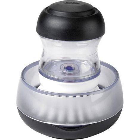 Brosse à Vaisselle Ronde Distributrice De Savon + Support - Oxo (1/2)