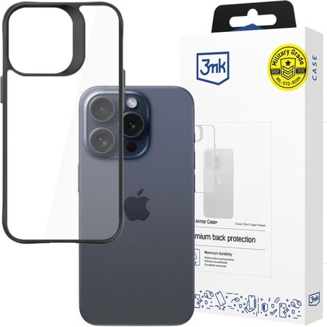 Apple iPhone 15 Pro - Coque 3mk Satin Armor+