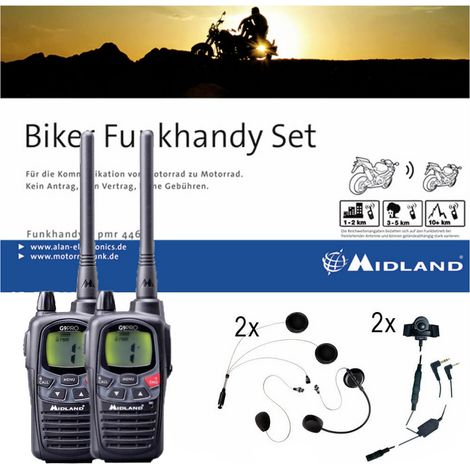 Midland G9 Pro Biker C923.S1 PMR-Handfunkgerät