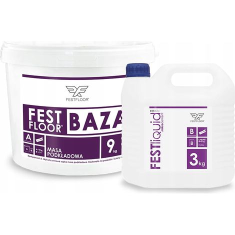 FESTFLOOR BAZA 9+3 kg - Mikrozementbasis - XL-Körnung