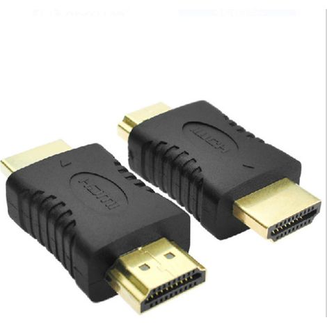 HDMI-Stecker-auf-Stecker-Adapter zum Anschluss eines Computers an einen Fernseher (Standard-Typ-A-Schnittstelle) (1/3)
