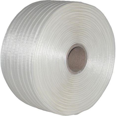 1 Rolle Umreifungsband Textil gewebt 16 mm 850 m 450 KG Band Textilband Kern 76