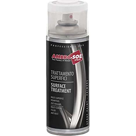 SMALTO ACRILICO MULTIUSO 400 ML FONDO ANTIRUGGINE BIANCO AMBRO-SOL