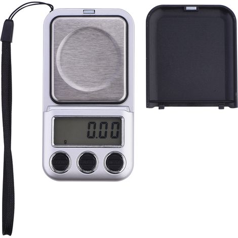 Mini balance électronique numérique LCD portable de poche, 600 g, haute précision, pour bijoux et or (1/5)