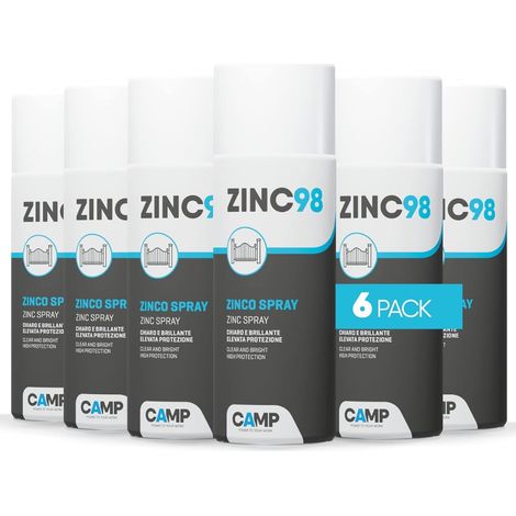 Spray protettivo antiossidante zinc 98 per metalli 400 ml