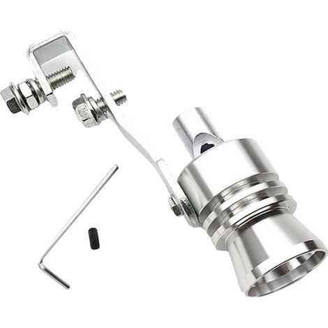 Sifflet Turbo de Voiture, Sifflet Sonore Turbo de Voiture - Améliorateur de bruit d'échappement Sifflet de simulateur de val de soufflage de tuyau d'échappement, sifflet d'échappement, (1/5)