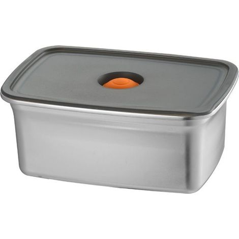 Boîte de conservation alimentaire en acier inoxydable 304, boîte à lunch portable, boîte de rangement pour réfrigérateur, boîte pour aliments congelés (1/5)